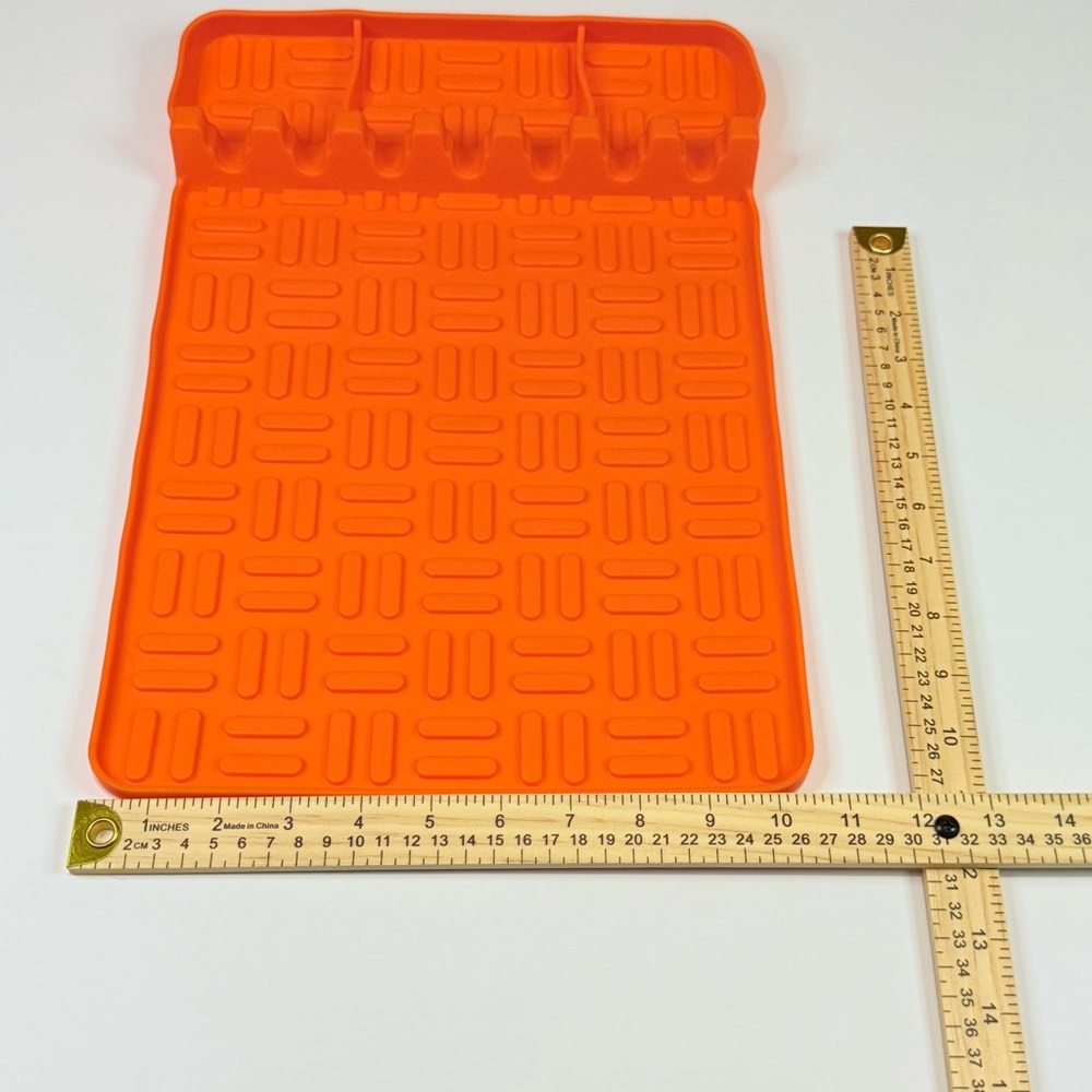 Silicone Grill Mat Griddle Side Shelf Pad for Blackstone Countertop Spatula Tool - Picture 9 of 10